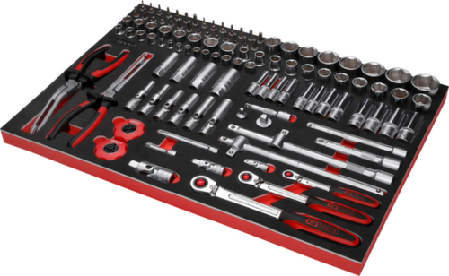 Performanceplus werkplaatswagen set P10 met 397 gereedschappen voor 7 laden