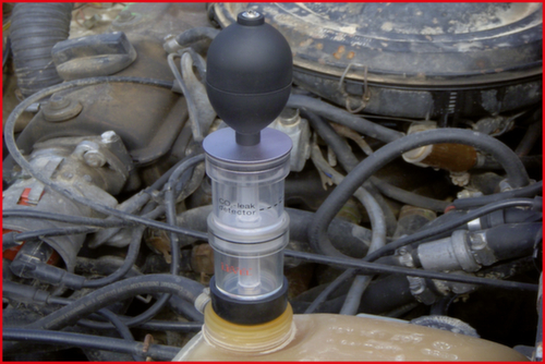 CO2 lektestkit voor cilinderkop