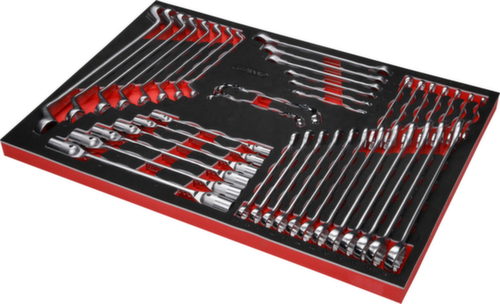 Performanceplus werkplaatswagen set P10 met 397 gereedschappen voor 7 laden
