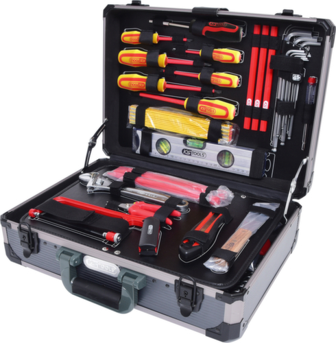 1/4" + 1/2" gereedschapskoffer voor elektricien