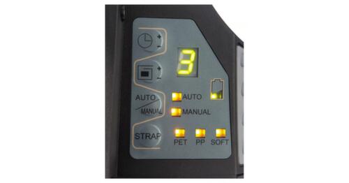 Automatisch hand-omsnoeringsapparaat Eco, voor bandbreedte 12 - 16 mm