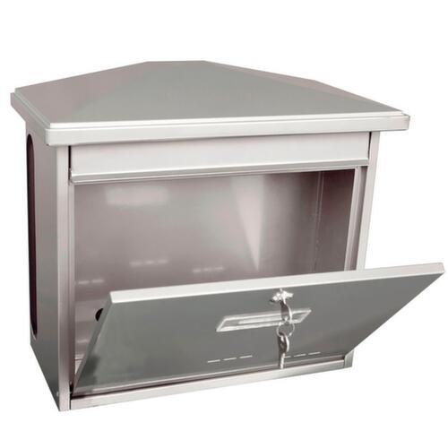 Wandbrievenbus Zamoran met naambordje en krantenvak