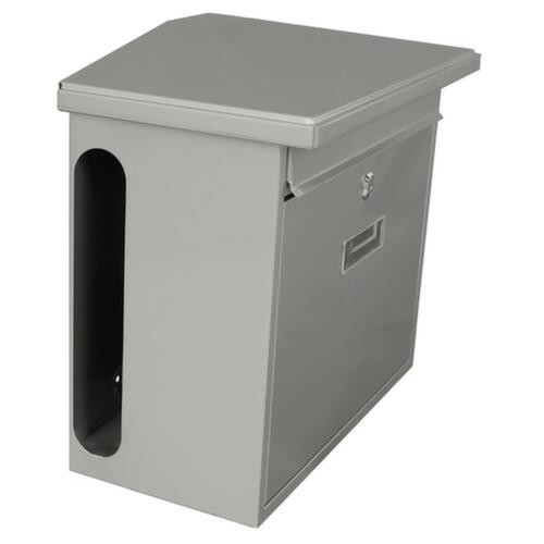 Wandbrievenbus Zamoran met naambordje en krantenvak