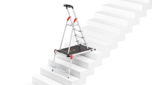 Hailo In-/uitklapbaar werkplatform, bordeshoogte 540 - 740 mm