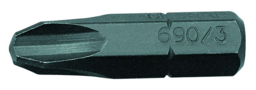 690 3 S-010 Schroevendraaierbit 1/4"