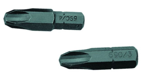 690 3 S-010 Schroevendraaierbit 1/4"