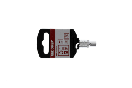 R41000603 Inbus 1/4" zeskant 6 mm lengte 25 mm