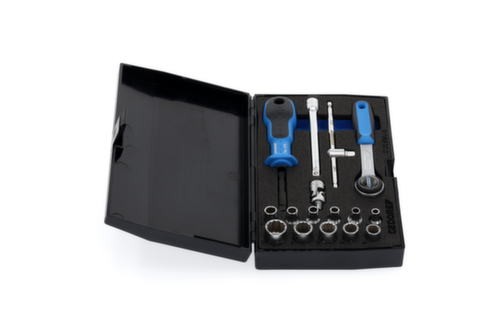 GEDORE D 20 EMU-3 Dopsleutelset 1/4" 17-delig UD profiel 4-13 mm