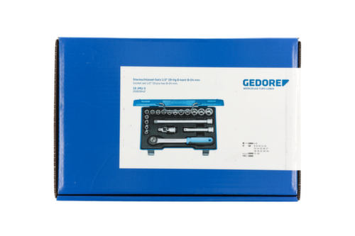 19 JMU-3 Dopsleutelset 1/2"