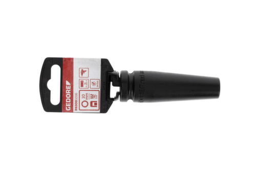 R63001016 Krachtschroevendraaierbit 1/2" zeskant 10 mm lengte 78 mm