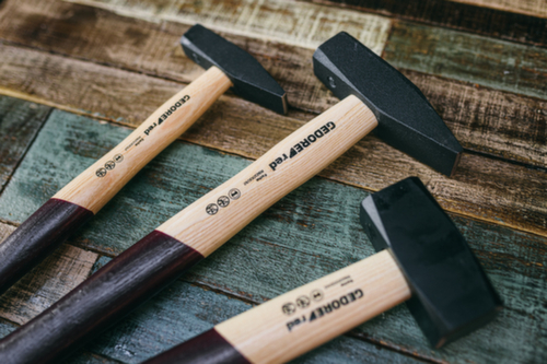 GEDORE R92100065 Metaalbewerkershamer 2000 g 400mm essen