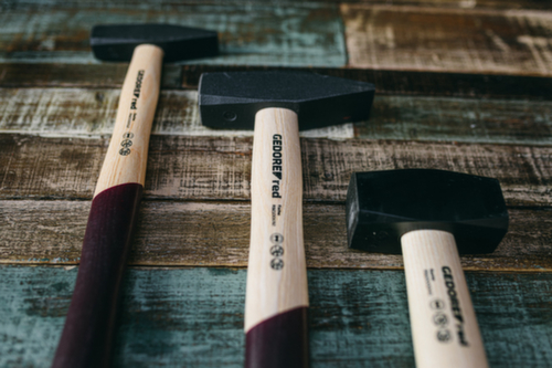 GEDORE R92100065 Metaalbewerkershamer 2000 g 400mm essen