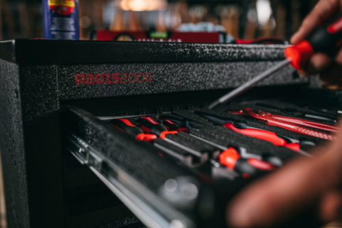 GEDORE R38002006 2C-schroevendraaierset PH+SL 6 stuks