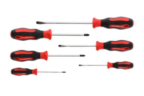 GEDORE R38002006 2C-schroevendraaierset PH+SL 6 stuks