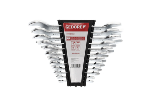 GEDORE R05125012 Dubbele steeksleutelset kort SW6-32 mm 12 stuks