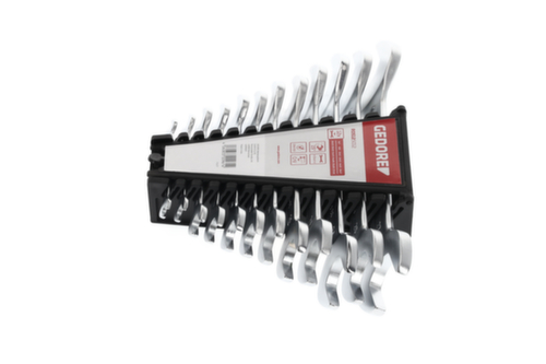 GEDORE R05125012 Dubbele steeksleutelset kort SW6-32 mm 12 stuks
