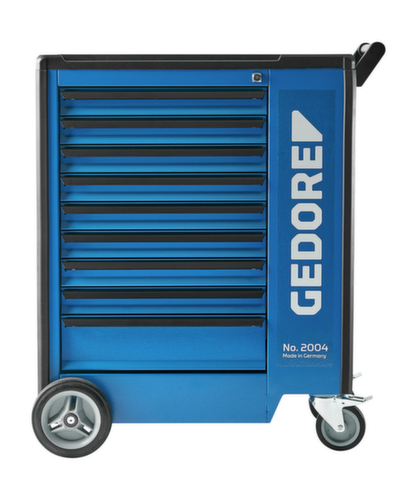 GEDORE 2004 0810 Gereedschapswagen met 9 laden