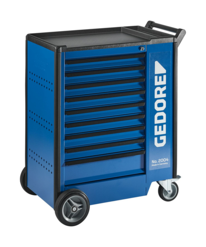 GEDORE 2004 0810 Gereedschapswagen met 9 laden