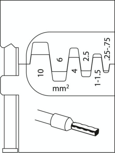S 8140 J Krimptangset INDUSTRIAL 4-delig