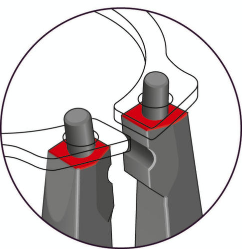 S 8000 JE Montagetangset 4-delig (binnen)