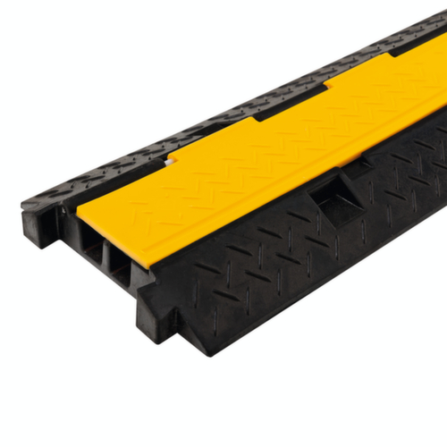 Moravia Kabelbrug MORION, breedte 1000 mm, zwart/geel