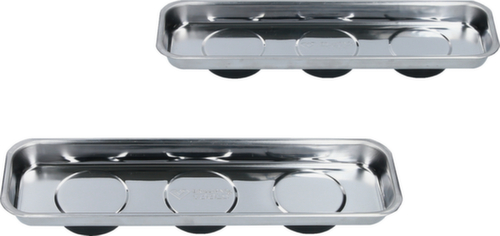 Brilliant Tools Magnetic tray / bowl set made of stainless steel 65 x 226 mm