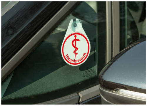 BOI Aanwijzingsbord met zuignap voor binnen