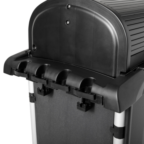 Rubbermaid Afsluitbare reinigingswagen Hygen met vuilniszak