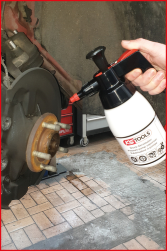 Pompspuitfles voor remmenreiniger