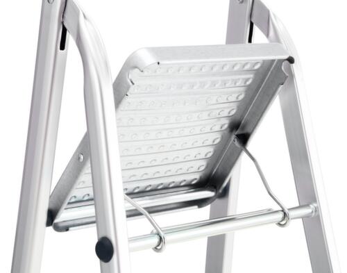 UDOBÄR In-/uitklapbare trapladder van aluminium