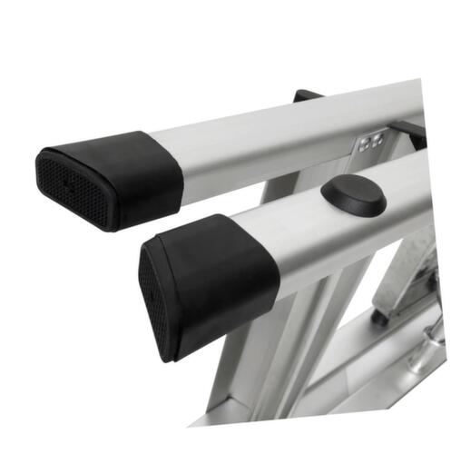 UDOBÄR In-/uitklapbare trapladder van aluminium