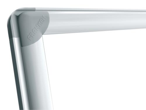Franken whiteboard voor wandrailsysteem, hoogte x breedte 1000 x 1500 mm