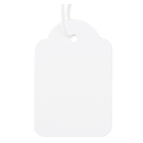 Hanglabel voor kleine producten 53 x 36 mm