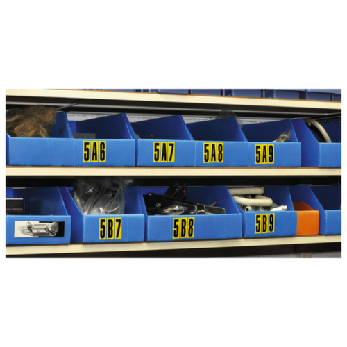 Verwijderbare klevende cijfers 230 x 140 mm