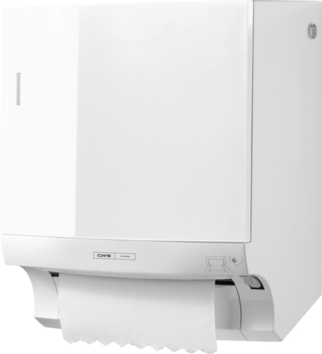 CWS Dispenser voor handdoekrollen, kunststof, wit