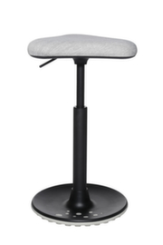Topstar Zit-/stahulp Sitness H1 met driehoekige zitting, zithoogte 570 - 770 mm, zitting grijs
