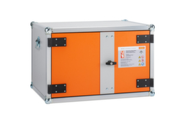 Cemo Explosieveilige lithium-ion-magazijnkast lockEX 8/5, hoogte x breedte x diepte 520 x 800 x 660 mm