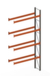 META Palletstelling MULTIPAL voor 10 pallets, 2800 mm breed, 5 opslagniveaus