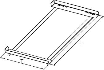 META Hoekliggerframe voor palletstelling  L