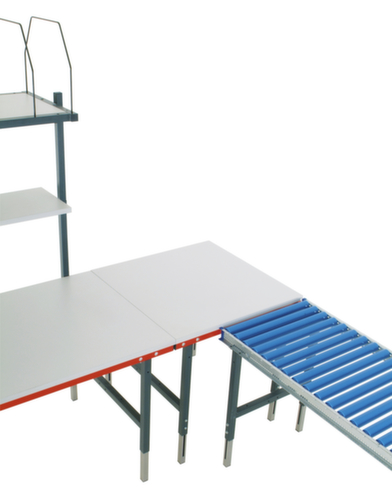 Rocholz In hoogte verstelbare paktafel, breedte x diepte 2000 x 920 mm  L