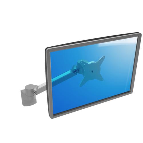 In hoogte en diepte verstelbare monitorarm ViewLite Plus voor wandmontage  L