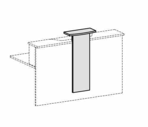 Design opzetelement voor balievoorbouw  L