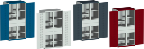 bott Systeemkast cubio met 6 legborden/4 laden + scheidingswand  L