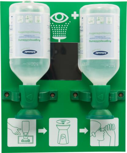 actiomedic Oogdouche met spiegel, 2 x 500 ml keukenzoutoplossing  L