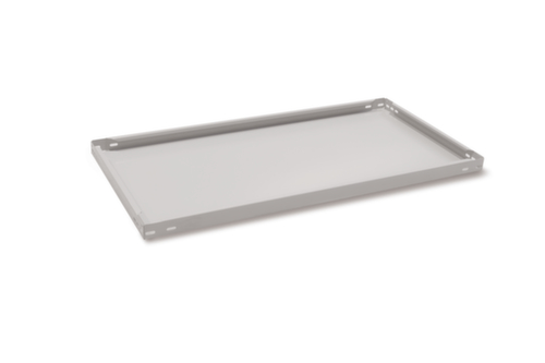 hofe Legbord voor magazijnstelling, breedte x diepte 1000 x 600 mm, RAL7035 lichtgrijs  L