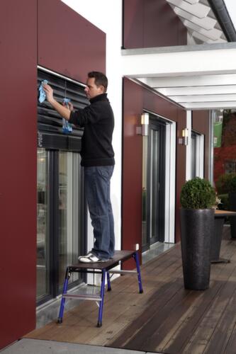 Krause In-/uitklapbaar werkplatform  Monto® StepTop®, bordeshoogte 470 mm  L