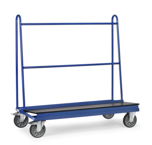 fetra Platenwagen met aanlegframe, draagvermogen 500 kg, laadvlak lengte x breedte 1500 x 400 mm  L