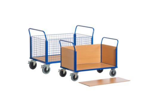 Rollcart Wagen met vier wanden  L