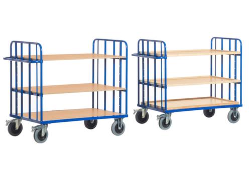 Rollcart Etagewagen met stalen buiswanden  L