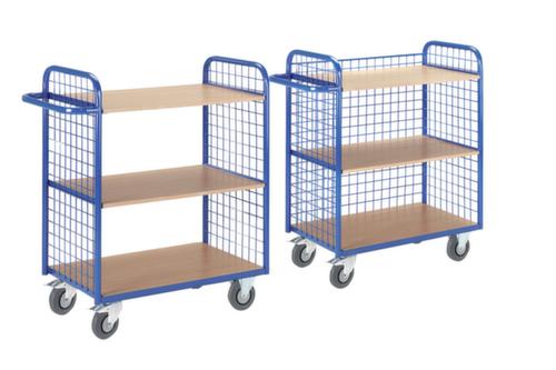 Rollcart Etagewagen met gaaswanden  L